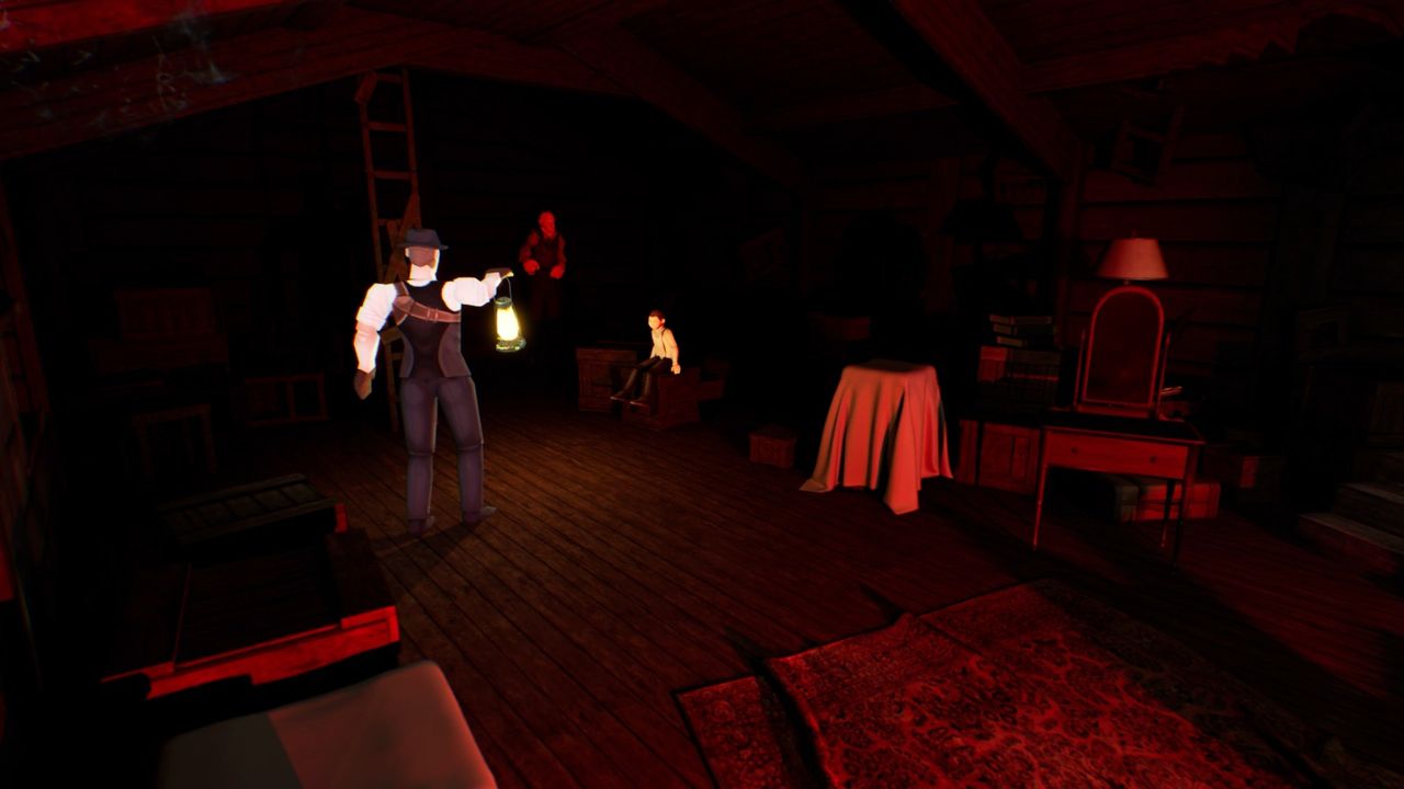 Image of various Blumhouse Games projects.