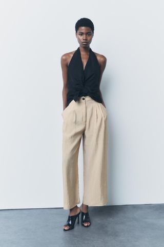 zara, Pleated Pants ZW Collection