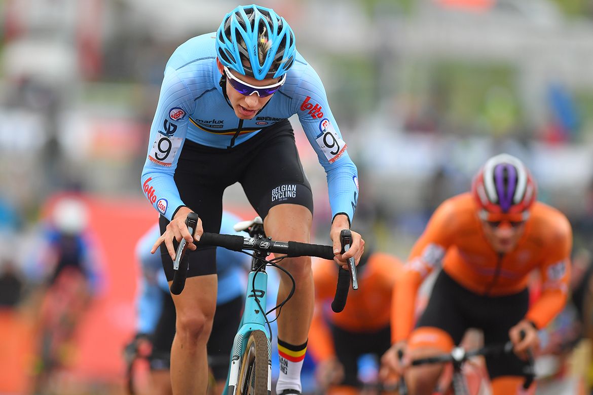 Michael Vanthourenhout at the European Cyclo-cross Championships