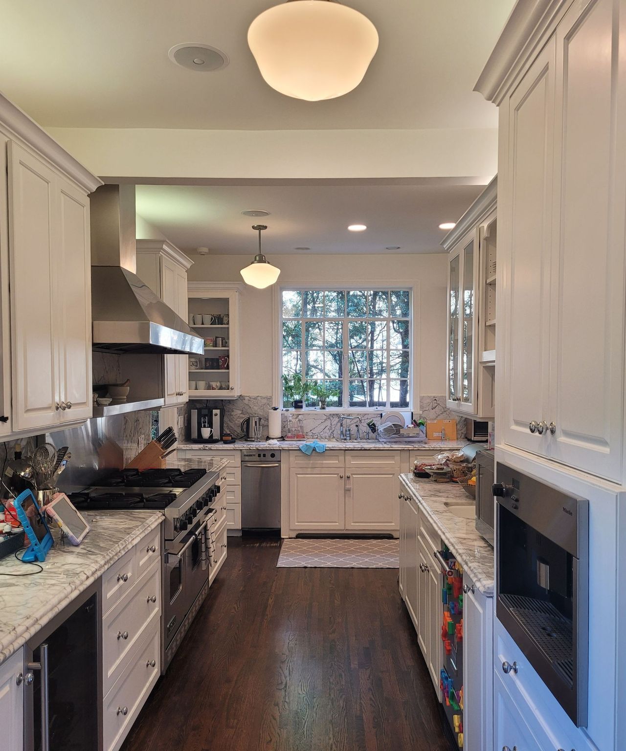 A before shot of a kitchen