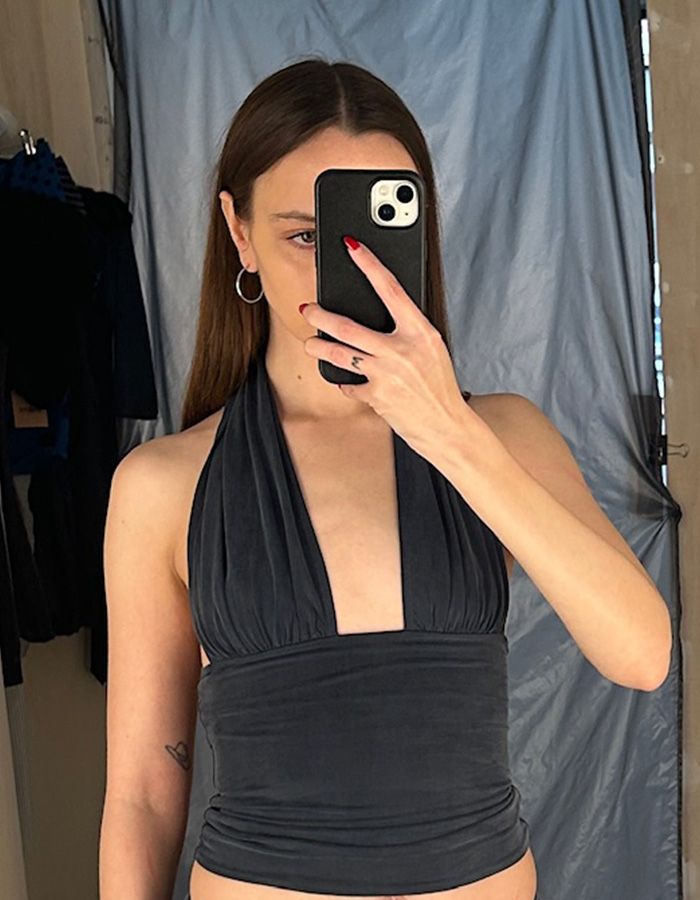 Audry Hiaoui wearing Paloma Wool.