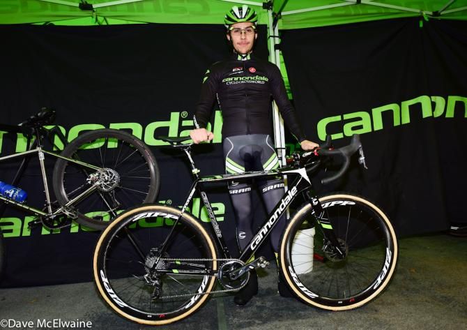 Curtis White (Cannondale) was expected to be one of the favorites in the U-23 race