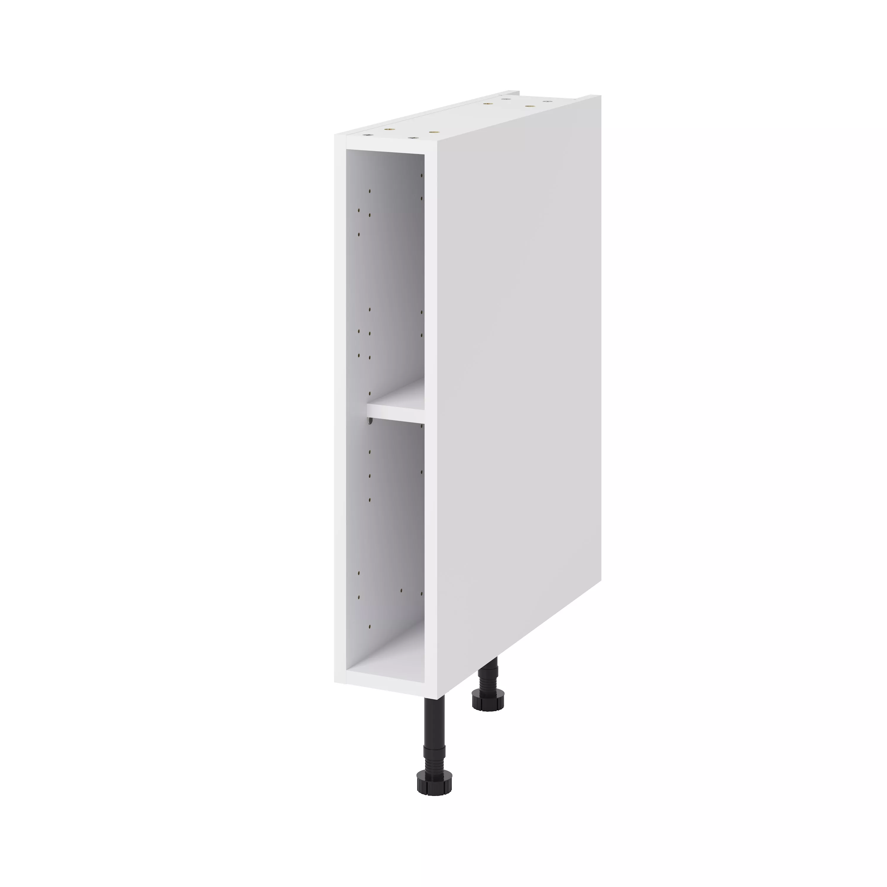 Goodhome Caraway White Base Unit, (w)150mm