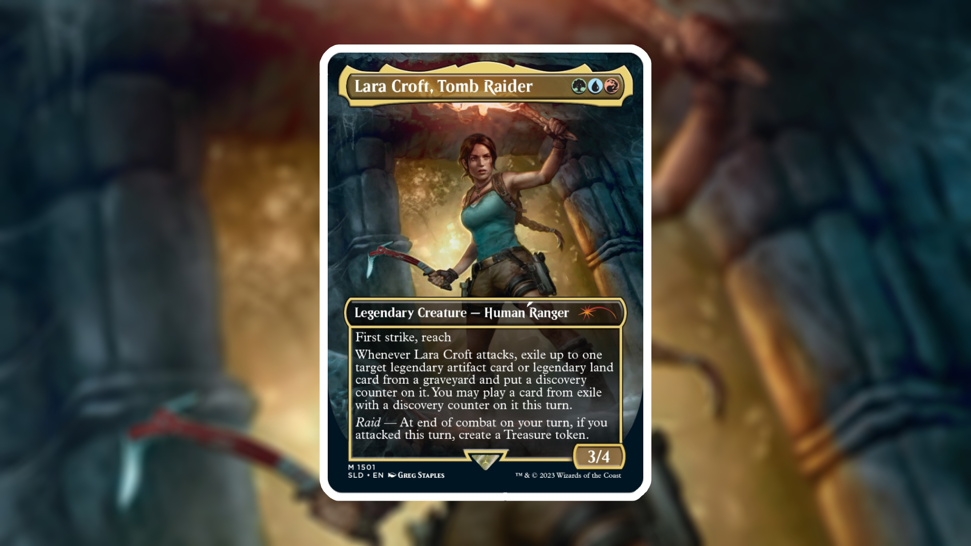 Tomb Raider To Get The Magic The Gathering Treatment In Surprise Crossover Techradar 