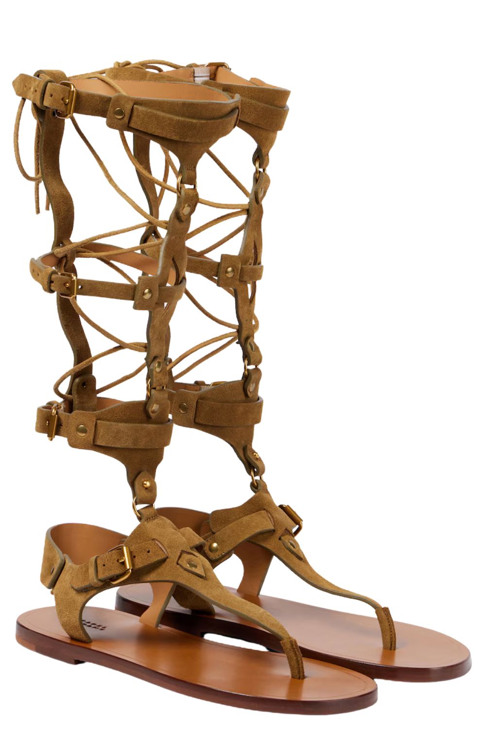 Isabel Marant Nensi suede gladiator sandals