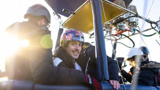Kriss Kyle in his Red Bull helmet