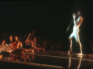 Freddie Mercury onstage