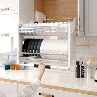 2 Tier Pull-Out Cabinet Organizer 
