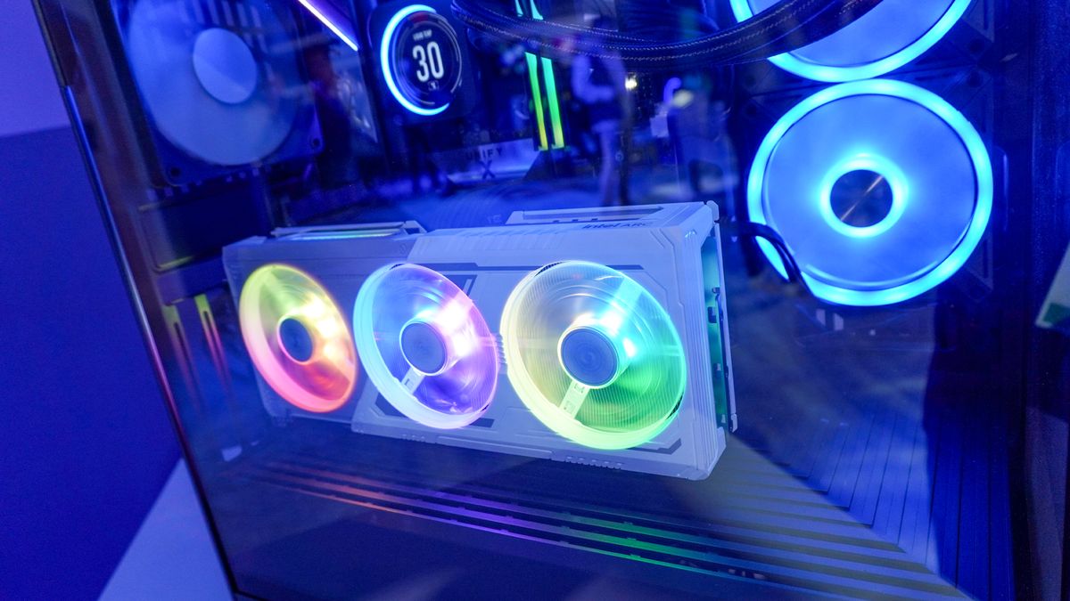 I went sim racing with the Intel Arc B580 GPU — it proves you can get ...