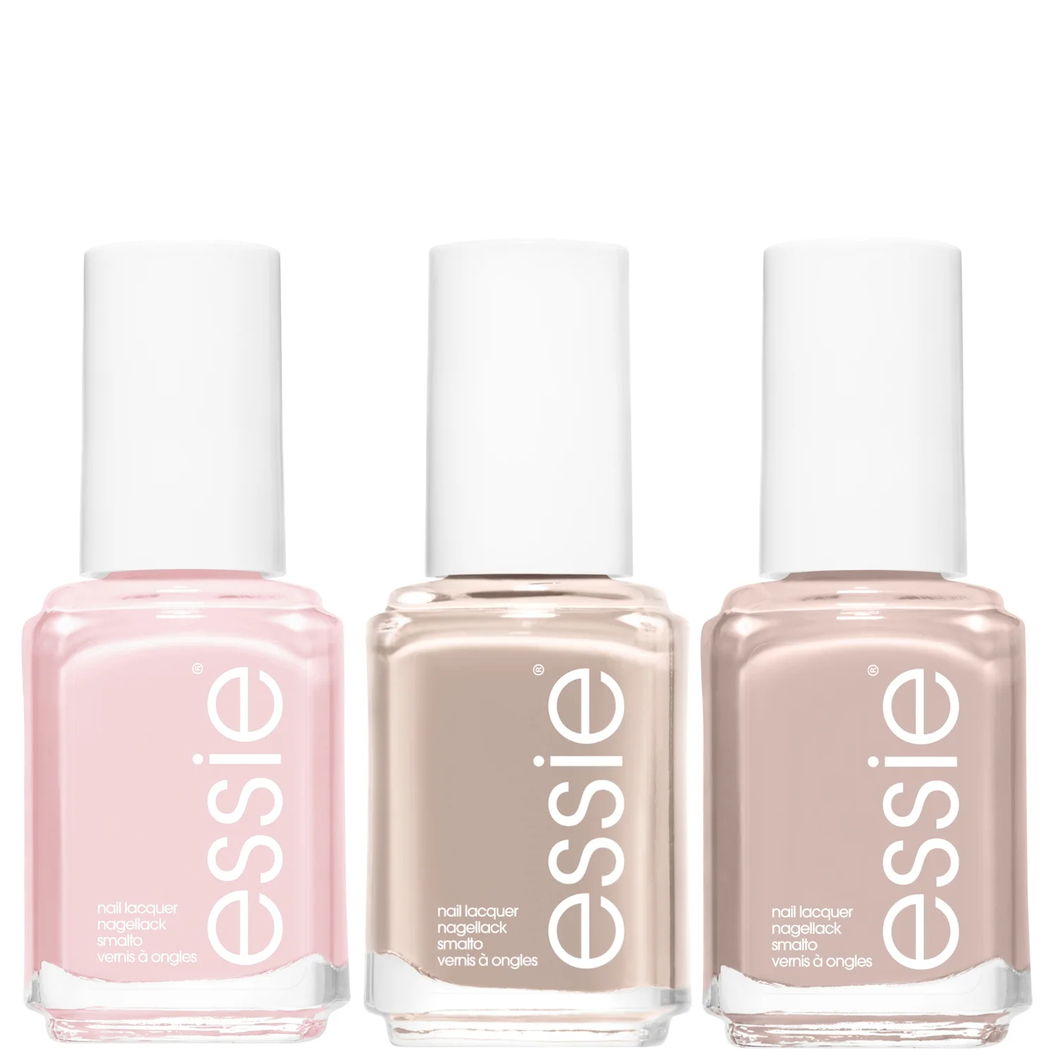 Essie Nude Nail Polish Trio Set