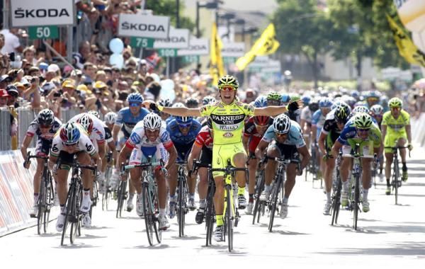 Andrea Guardini (Farnese Vini - Selle Italia) takes the biggest win of his life
