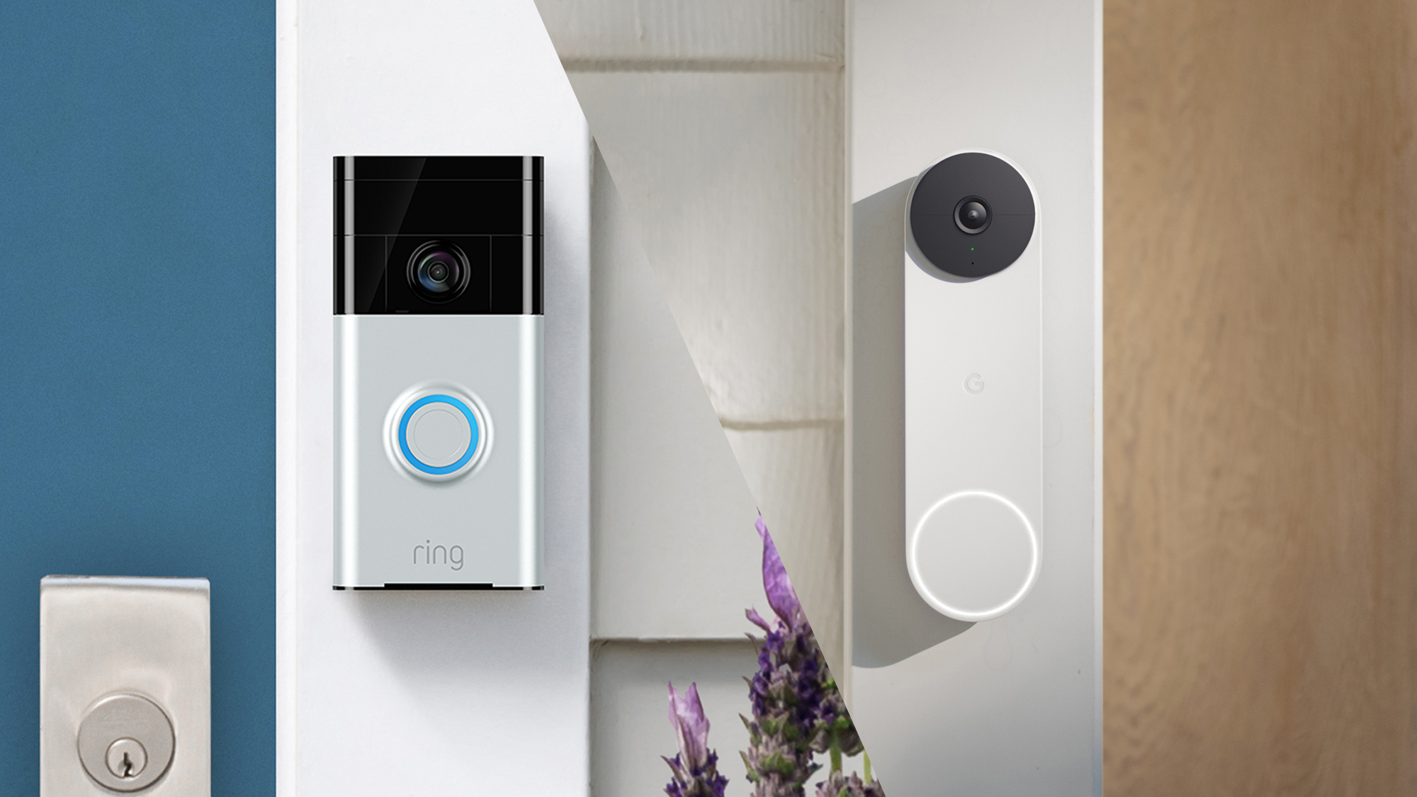 Ring vs. Nest: Ring Video Doorbell 4 and Nest Doorbell (battery) compared