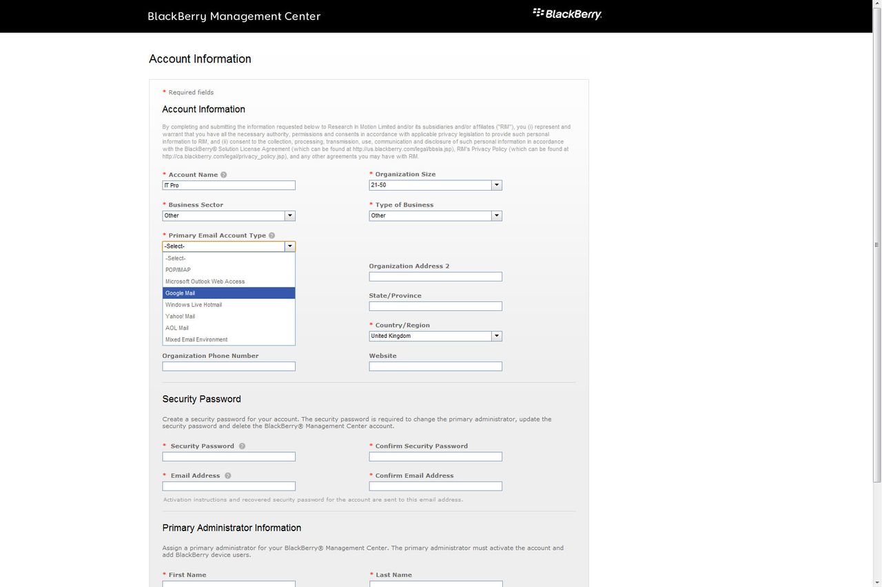 Step 2: Create your account