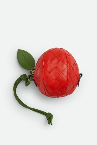 Bottega Veneta Mini Apple Pouch On Strap