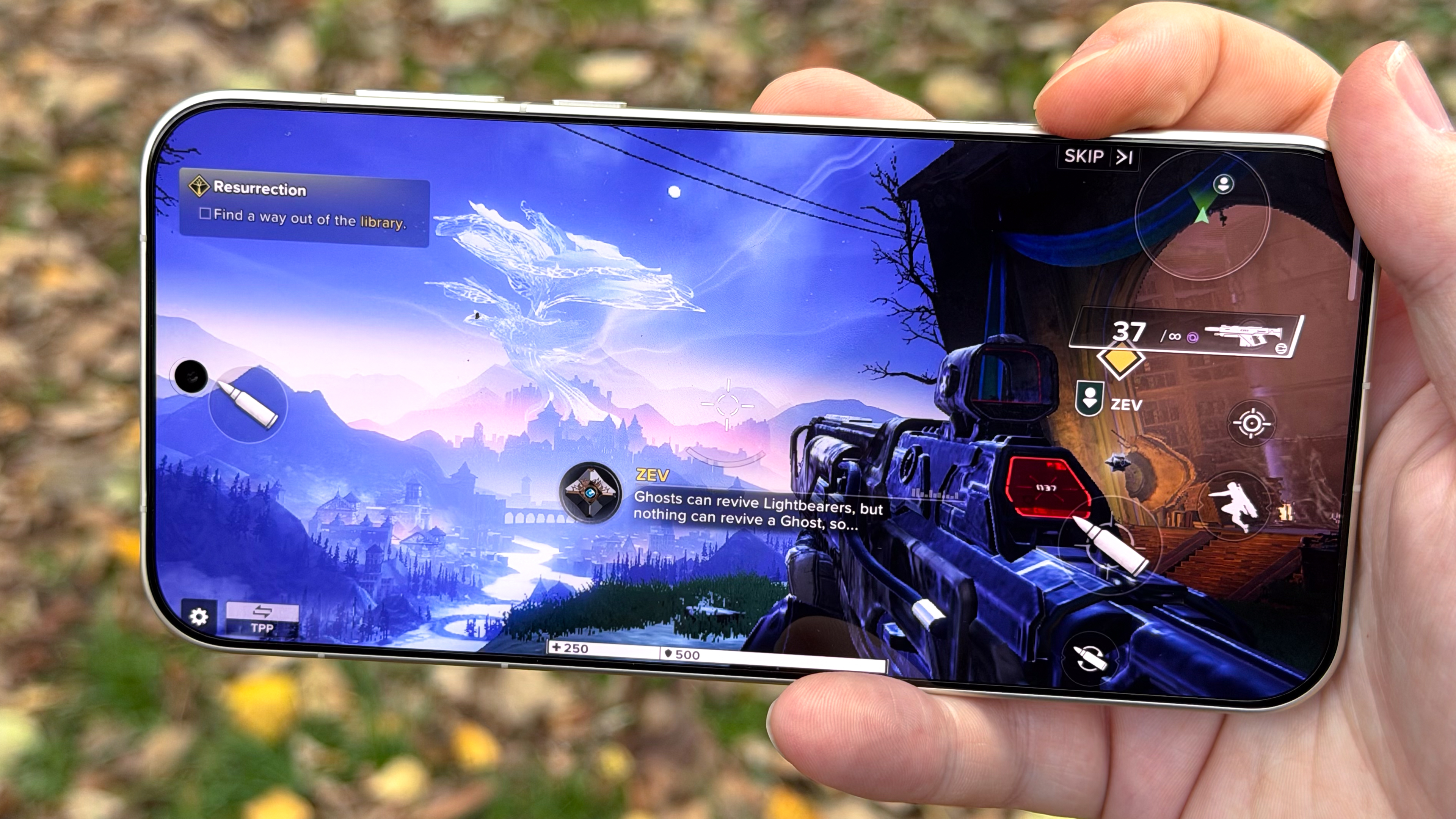 Oppo Find X9 Pro playing a game