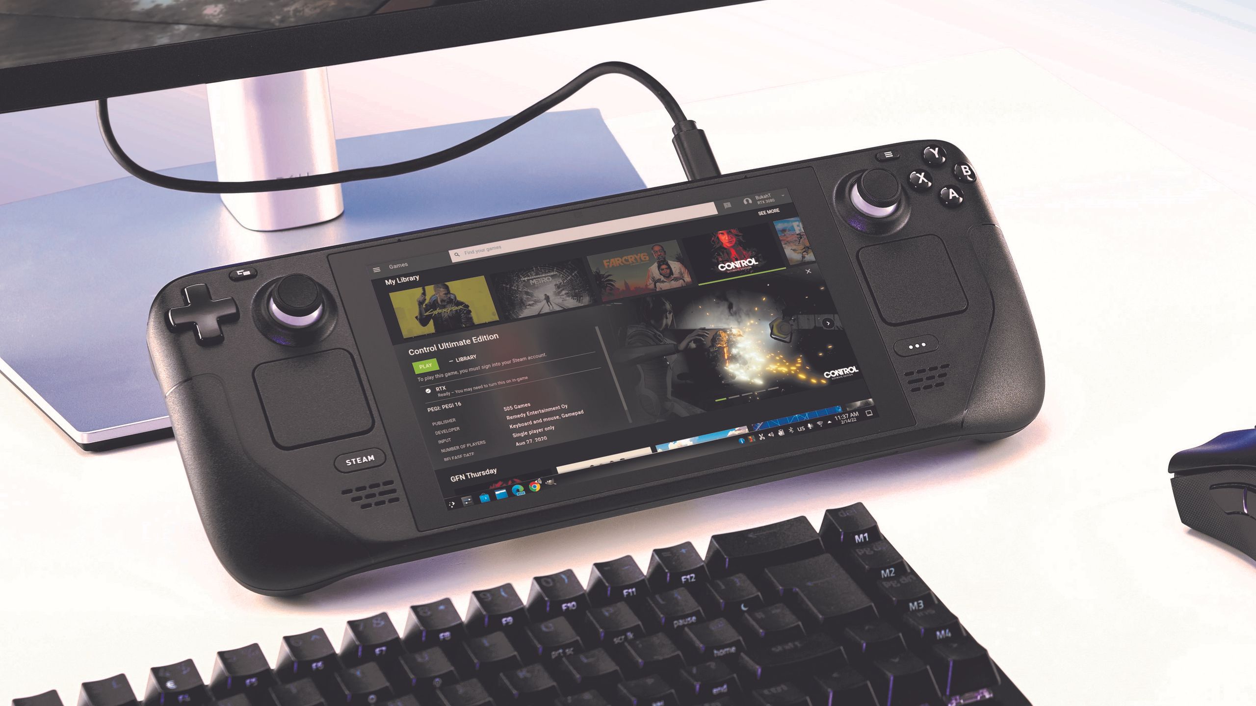 How to take a screenshot on the Steam Deck | Tom's Guide