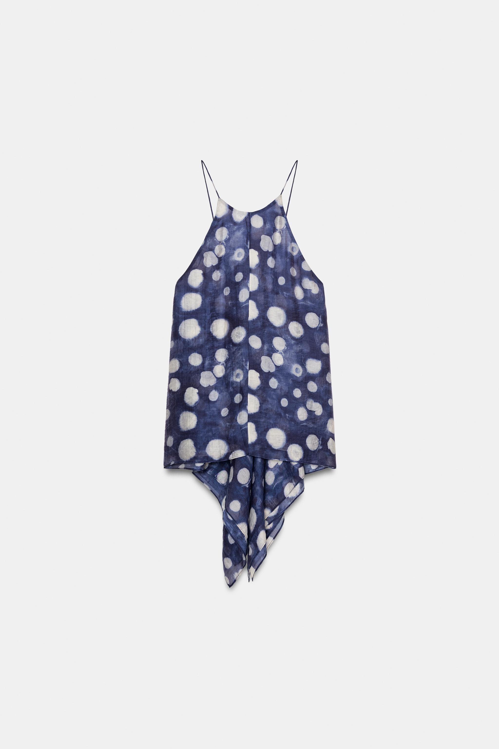Zw Collection Polka Dot Top