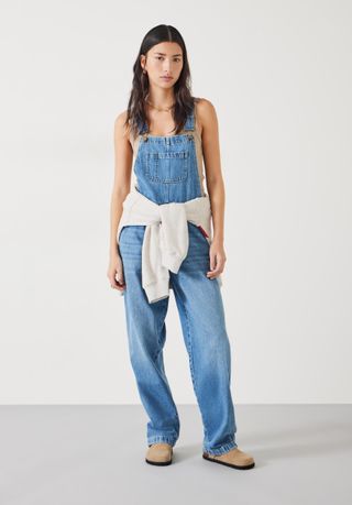 Maya Relaxed Straight Leg Dungarees