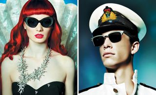 Photographs from the S/S 11 campaign 'The Mermaid and The Officer', art directed by Chong