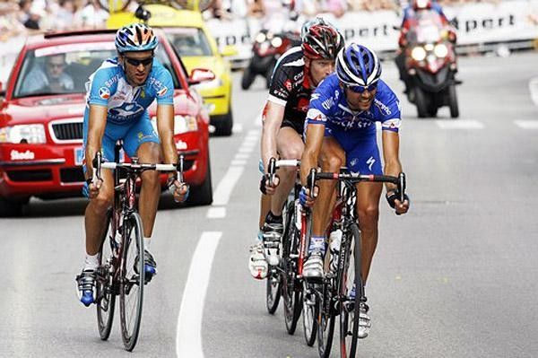 Addy Engels (Quickstep leads the doomed breakaway