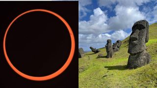 Annular solar eclipse Oct. 2024