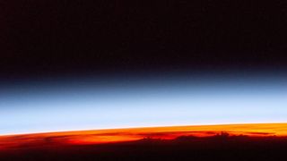 This image from January 2022 shows the first rays of an orbital sunrise as seen from the International Space Station as it orbited 257 miles above the coast of Venezuela