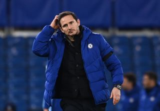 Lampard was in charge at Chelsea until January