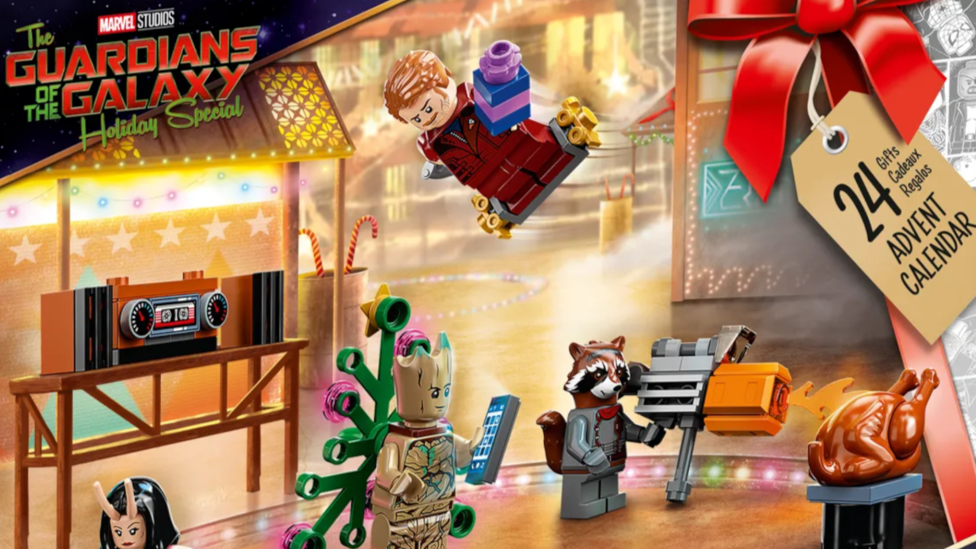 Christmastree Groot is the star of the new Lego advent calendars