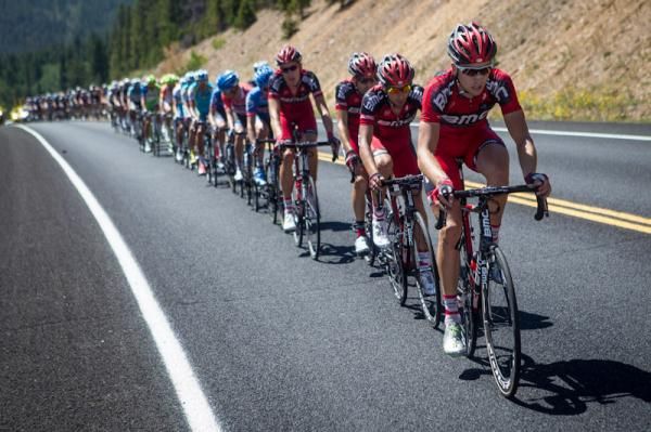 BMC works hard for their teammate and USA Pro Challenge leader Tejay van Garderen.