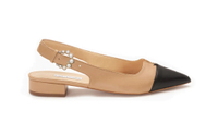 Alicia sling back shoes, £195 ($237) | Camilla Elphick