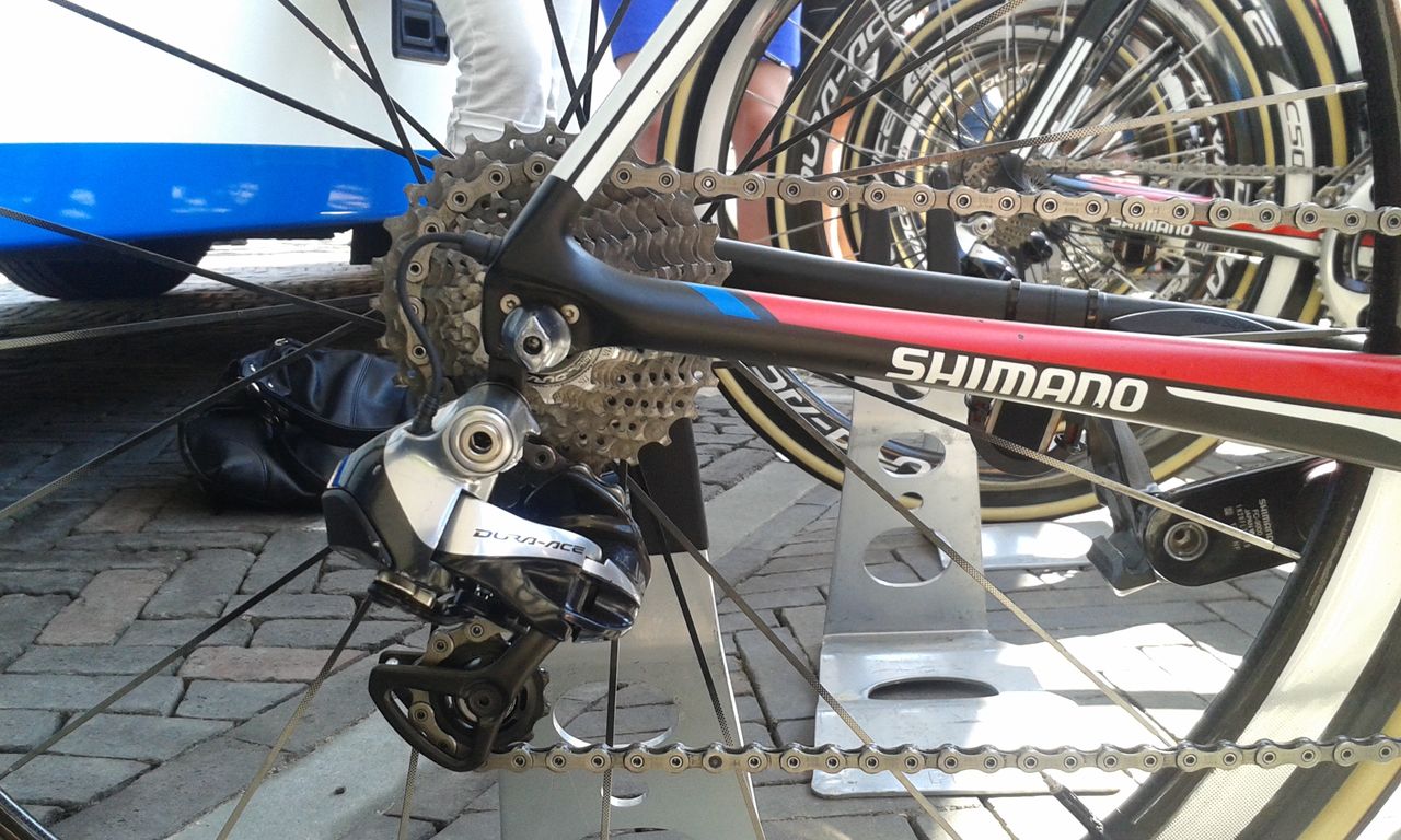 Shimano DuraAce electronic shifting
