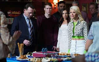 EastEnders Billy Mitchell Jay Mitchell Ruby Allen and Lola Pearce