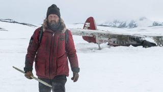 Mads Mikkelsen as Overgård in Arctic