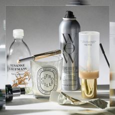 Shannon Lawlor's beauty empties for November, including Color Wow Texas Hold 'Em Hair Spray, Merit Great Skin Double Cleanse, Lancome Lash Idole Flutter Extensions, Diptyque Citrouille candle, Birkenstock foot balm, Sisley Stylo Concealer, Orveda The Omnipotent Concentrate and Susanne Kaufmann Bath for the Sense