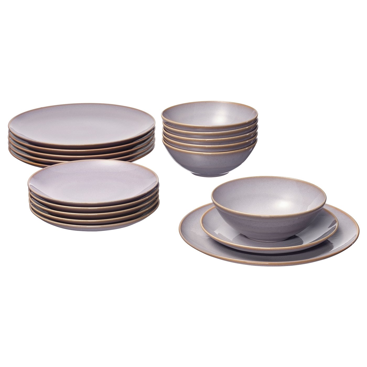 F&amp;Auml;rgklar 18-Piece Dinnerware Set - Light Pink