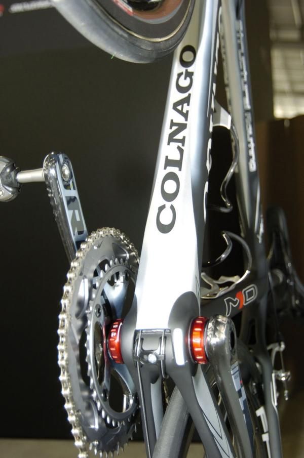 Colnago has beefed up the bottom bracket on its new M10.