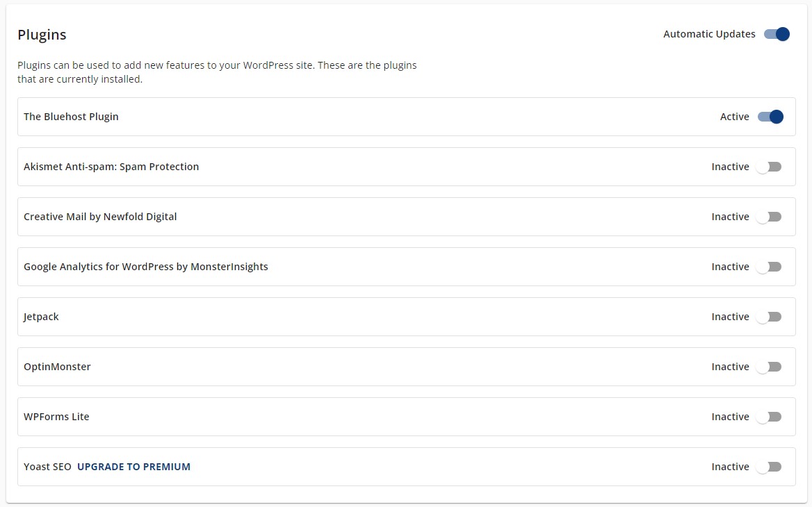 An image showing page optimization by disabling plugins