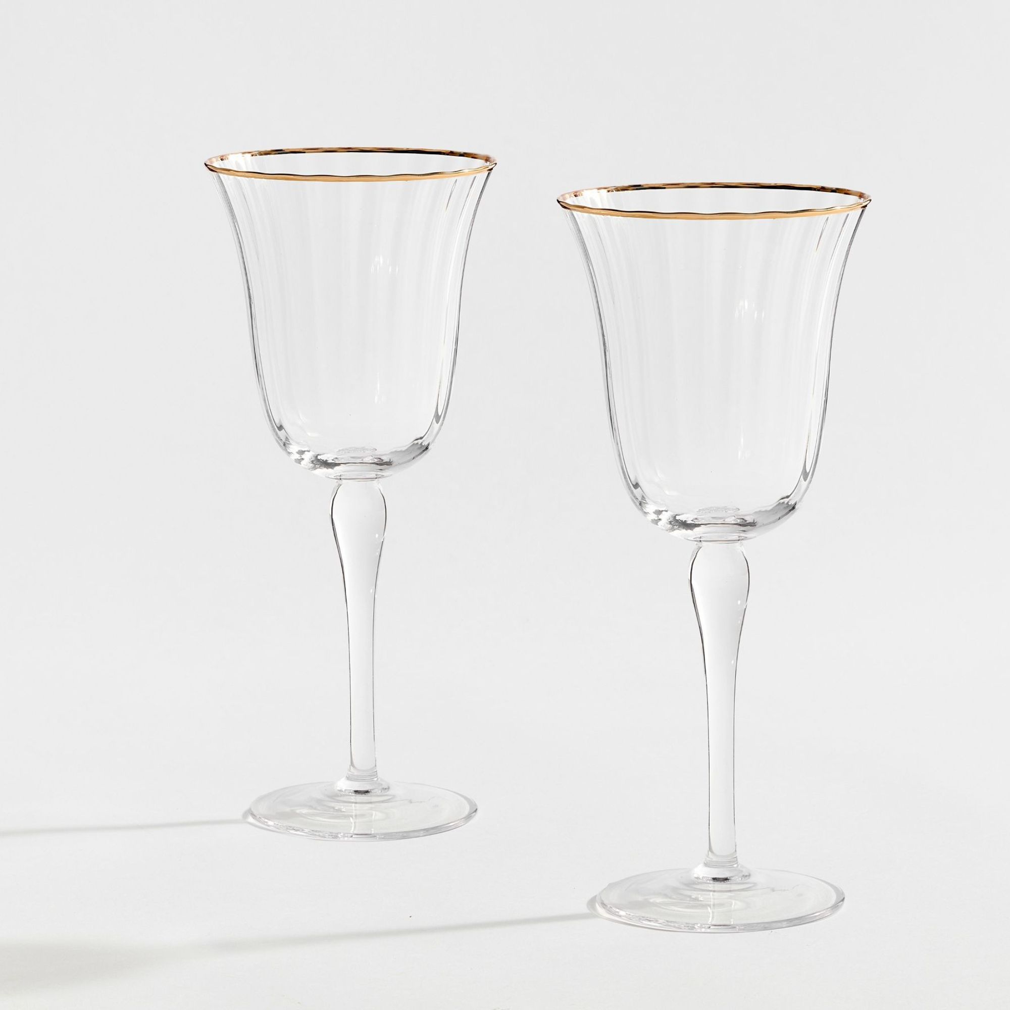 Monique Lhuillier Tatum Wine Stem Glasses &amp;ndash; Set of 2