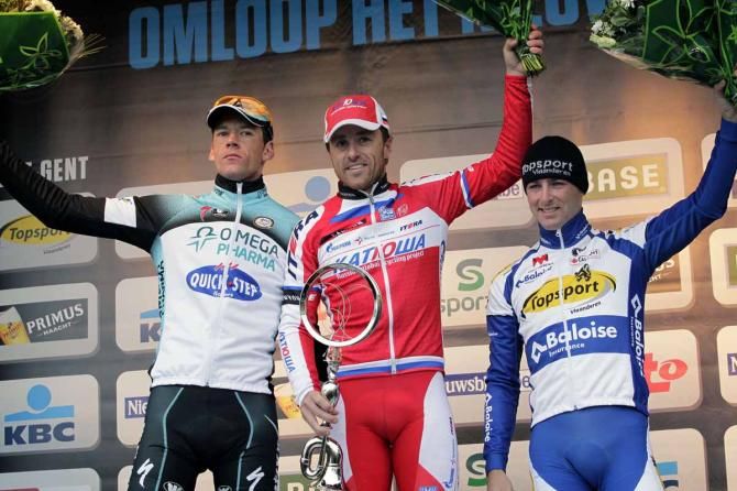 Paolini takes spot on the podium
