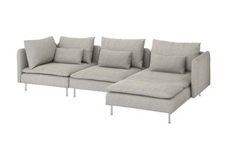 A modular chaise sofa