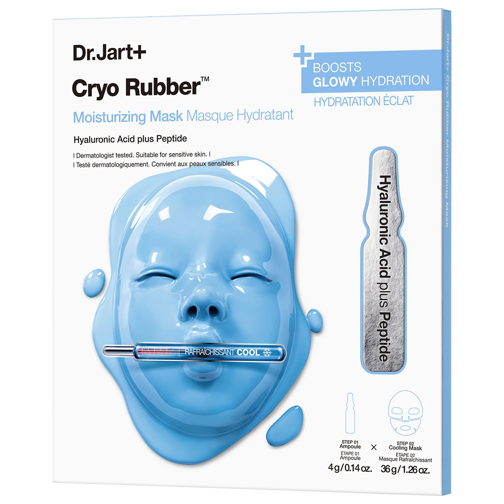 Cryo Rubber&amp;trade; Moisturizing Face Mask With Hyaluronic Acid