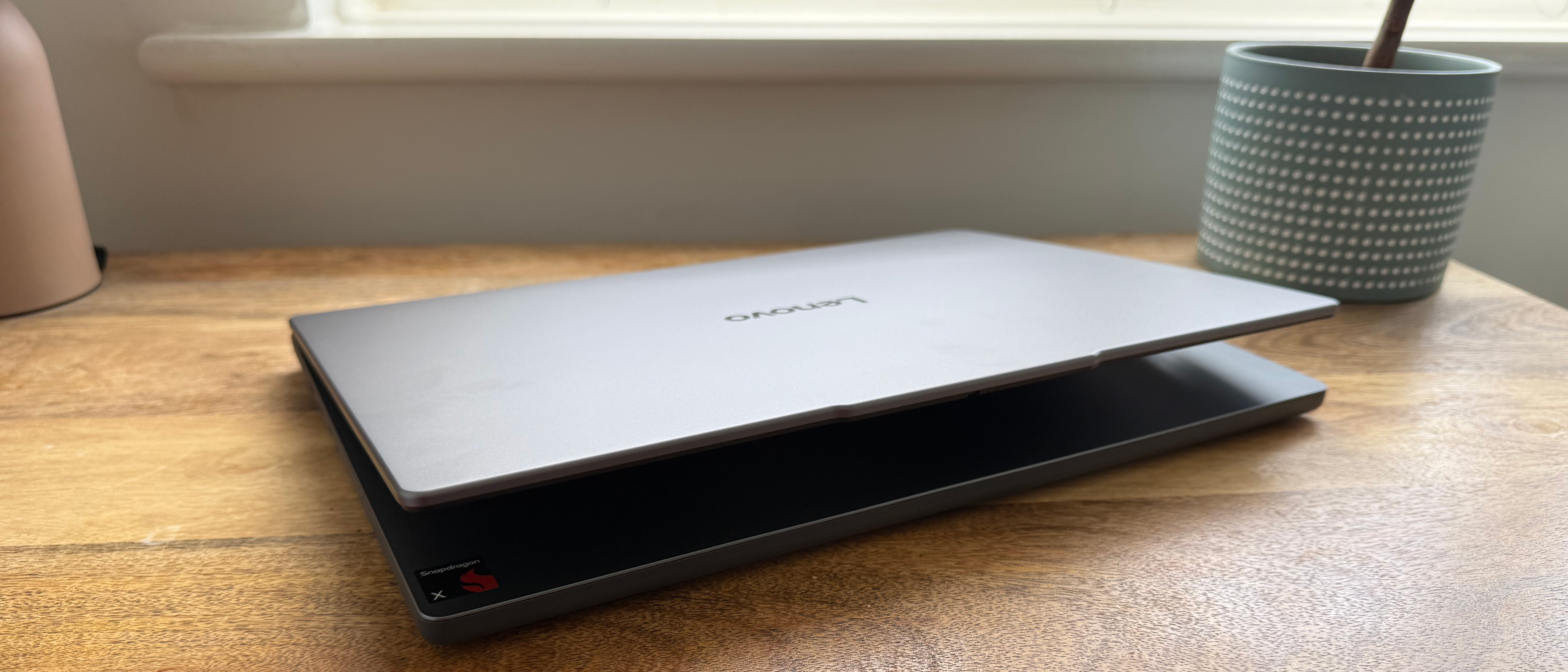 The Lenovo IdeaPad Slim x3 on a desk