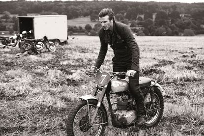 We talk bikes and Belstaff with David Beckham at the launch of 'Off ...