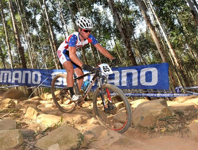 Sean Bennett at MTB Worlds in South Africa
