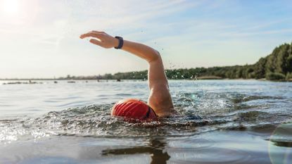 Fitbit Charge worn swimming