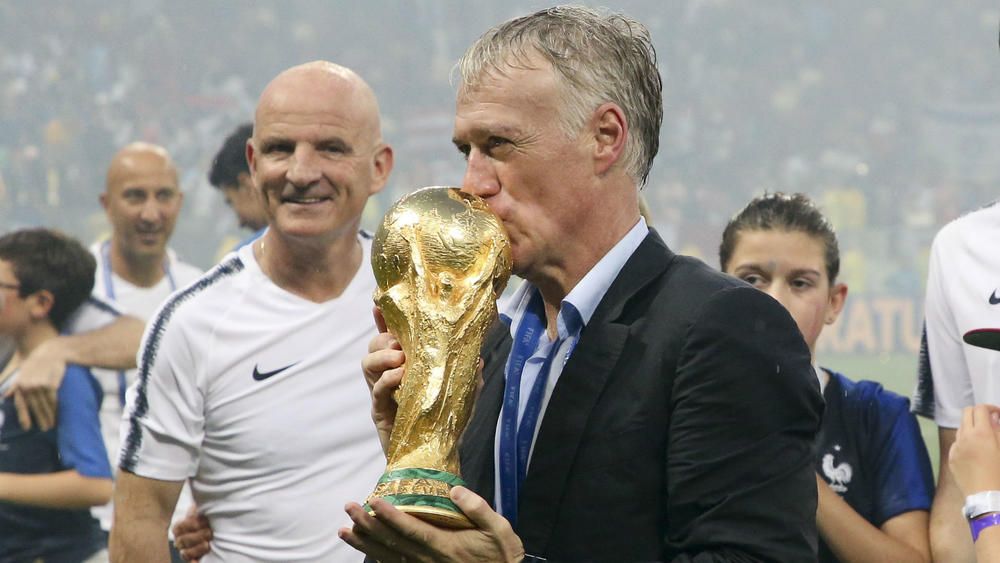 BREAKING NEWS Deschamps wins FIFA Best Men's Coach award FourFourTwo