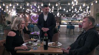 Janine Butcher and Steve McDonald on First Dates