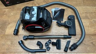 Miele Boost CX1 canister vacuum in reviewer's home