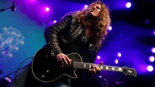 Jared James Nichols performs onstage at the GIBSON NAMM JAM Opening Party 2020 at City National Grove of Anaheim on January 16, 2020 in Anaheim, California