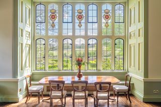 Stained glass_Wytham Abbey, Oxfordshire_Savills PR pic